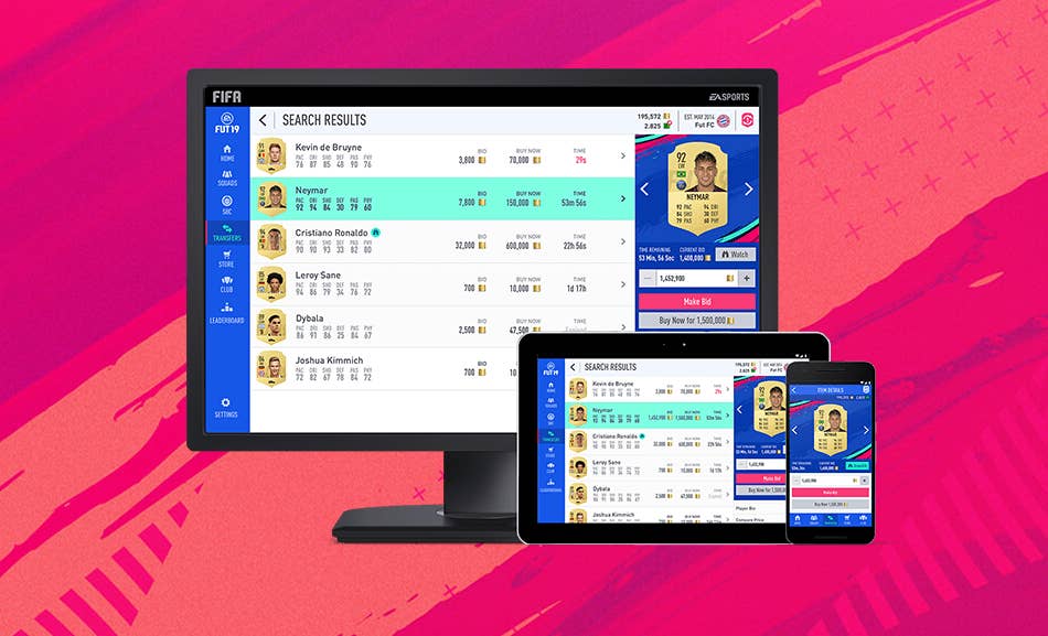 FIFA 19 Web App Mobile Companion, How to Make FIFA Coins Using FUT Web App
